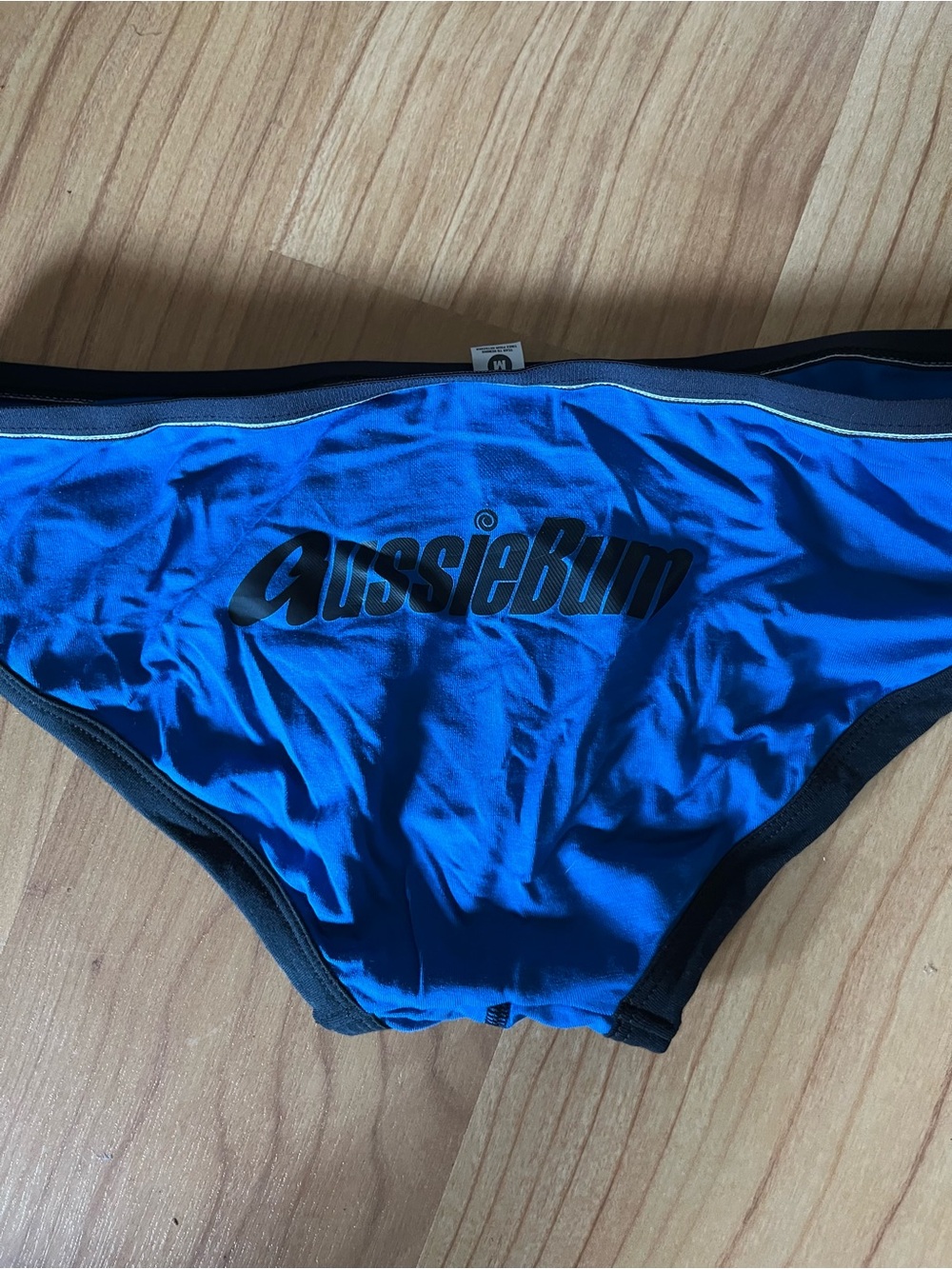 aussieBum Men's Blue Modal Lowrise Briefs - Picture 2 of 3
